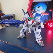 15cm Cartoon macross transform airplane action figure Doll hard PVC kids collection model toy