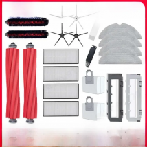 Main Side Brush Mop Hepa Filter Dust Bag Cleaning Rolling Brush For Roborock S7 Maxv Ultra S7 Pro Ultra Robot Vacuum Accessories