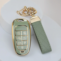 For Hyundai Sonata Sel IONIQ 5 NEXO Tucson Sonata 2020 Grandeur 2020 Sonata Limited Sorento 8Button TPU Car Key Case Cover Shell