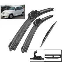 Erick's Wiper Front & Rear Wiper Blades Set Kit For Chrysler PT Cruiser 2000 - 2010 Windshield Windscreen Window 21"+20"+16"