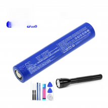 Flashlight Battery For Maglite ILIF-3006526 ML125  ML150LR  ML150LRX 3200mAh / 20.48Wh Blue  6.40V  Li-ion  322g