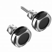 LEKATO Guitar Strap Button Locks Quick Release Security Retainer Anti-Rust Metal
