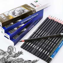1 Pc HB 2H 4H 6H 1B 12B10B 8B 7B 6B 5B 4B 3B 2B 14B 16B Drawing sketch pencil School art professional practice test pencil