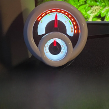 Car Modification accessories Instrument panel tachometer decoration Sticker for new smart 453 fortwo forfour Interior styling