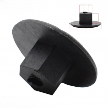 10Pcs 4mm Plastic Fastener Nut For Mercedes Benz Fender Mud Flap Splash Guard Wheel Arch Bumper Panel Retainer Clip Rivet