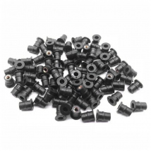 10/20/50/100 Pcs M6 M5 Rubber Well Nut  Metric Motorcycle Windscreen Well Nut Brass NUTS For Windscreens Fairings Cowl
