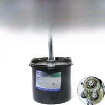 High Torque AC Motor 220V 14W 60KTYZ Permanent Magnetic Synchronism Motor Center Shaft 8mm 2.5/5/10/15rpm with Bracket CW/CCW