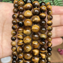Natural Yellow Tiger Eye Stone Beads Round Loose Spacer Beads For Jewelry Making Diy Bracelet Necklace 4/6/8/10/12mm 15inch