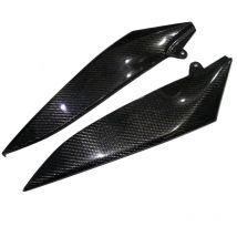 New 2 x Carbon Fiber Tank Side Covers Panels Fairing For Yamaha YZF R1 2004 2005 2006 YZF-R1 04-06 YZFR1 Tank Side Cover Panel