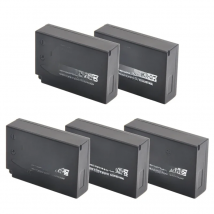 5-Pack LP-E17 LPE17 LP E17 Rechargeable Batteries(1040mAh) for Canon For EOS M3 M5 750D 760D T6i T6s 800D 8000D Kiss X8i