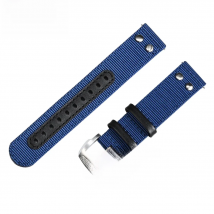 San Martin Watch Band Quick Release Double Layer Nylon Strap High Quality Fashion Rivet Stitching Design 20mm 22mm Watches Parts