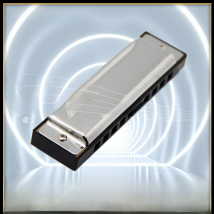 EASTTOP Harmonica for Beginners Key of C 10 Holes Harp Diatonic Blues Harmonica