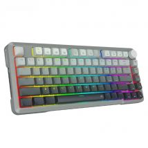 E-YOOSO Hz82 RGB USB 8K Mechanical Gaming Keyboard Magnetic Switch Gamer 82 Key Wired for Computer PC Laptop detachable cable