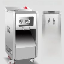 2.2KW Meat Cutter Machine, Commercial Meat Cutting Machine 3.5mm Heavy Duty, Stainless Steel Meat Shredder Restaurant