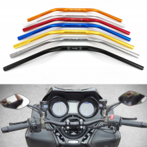Motorcycle Handlebar 28mm CNC Aluminum Alloy Steering Wheel for EXC CRF Dirt Pit Bike Tmax 530 Xmax 300 R6 R3 PCX Monster 696