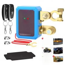 Auto Battery Cutoff Switch, Battery Master Switch with Remote, 240A Kill Switch 12V Remote Battery Disconnect Switch with Led Vo