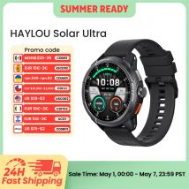 HAYLOU Solar Ultra GPS Smartwatch Display AMOLED da 1,6” Impermeabile 5ATM GPS Integrato Chiamate Bluetooth Orologio Intelligente Sportivo