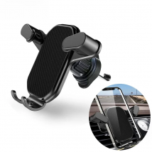 Universal Car Phone Holder Gravity Mobile Stand GPS Support Auto Air Vent Mount for IPhone 16 15 14 13 Pro Max Xr Xiaomi Samsung