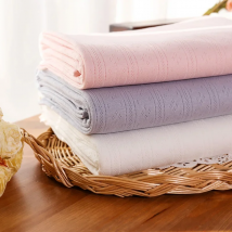 180x50cm Stretch Knitted Fabric Rib 32S Cotton Single Jacquard Fabric Can Sew Kids Hakama And Headscarf KK303290