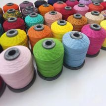 XianGe Wax Thread Polyester  Line 0.30 0.38 0.45 0.52 0.60 Handmade Leather Knitting High Quality (51-84 Color No)