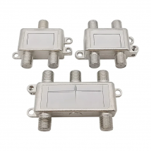 2/3/4 Way Channel TV Satellite Splitter 5-2400MHz F Type Female Jack Satellites Antenna Cable TV Splitter Distributor