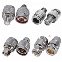 L16 N To F TV Male Female Straight Connector Adapter L16 N Male Female To F TV Male Female Imperial Coax Converter Brass Copper