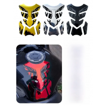 For Honda Yamaha Tankpad Sticker Fishbone 3D Tank pad Stickers Oil Gas Protector Cover Decoration Flame Motorcycle Accessories