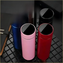500ML Temperature Display Thermos Cup Stainless Steel Divided Thermos Bottle Outdoor Vacuum Insulated Cup Father's Day Gift