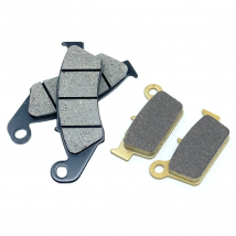 For Kawasaki KX250F 2004-2017 KX450F 2006-2017 KLX450R 2008-2012 Front Rear Brake Pads Kit Set KX 250 450 F KLX 450R
