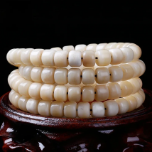 20PCS Manual polishing of the natural camel bone bucket beads DIY hand string accessories. Hole 1.5mm