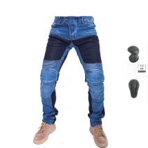 MOTORPOOL UBS06 PK719 Jeans Leisure Motorcycle Men's Off-road Outdoor Jean/cycling Summer Pants With Protect Equipment