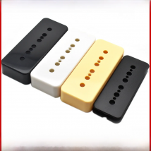 2pcs P90 Soapbar 6 String Pickup Cover for Electric Guitar Replacement part 50mm/52mm Neck Bridge Pickup Cover with Bobbin