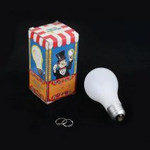 Magic Light Bulb - Mentalism Magic Tricks Lamp Magic Trick  Ring Close Up Stage Magic Props Magician Illusions