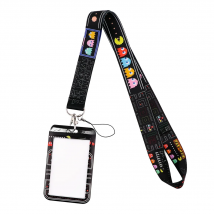 YL1165 Personalise Arcade Games Neck Strap Lanyards Keychain ID Badge Holder Card Pass Hang Key Ring Accessories Gifts