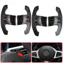 For BMW M3 G80 M4 G82 G83 M5 F90 2017-2022 Carbon Fiber Paddle Shifters Steering Wheel Extension Shifterr Paddle Replacement