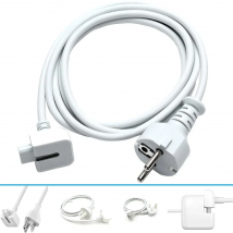 High Quality EU US UK EU Plug 1.8M  Extension Cable Cord for Apple MAC IPAD AIR Macbook pro Charger Adapter 45w 60w 85w