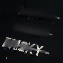 Ins Hot Unique Customized Zirconia Word Hair clip Personalized Letters Hair Pin Unique Hair Accessories for Women