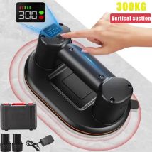 Ventosa de vacío eléctrica de grado Industrial con pantalla inteligente, elevador de vidrio para azulejos de granito de alta resistencia, carga de 300KG, batería de 3600mAh