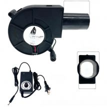BBQ Fan Delta BFB1012EH PWM Blower 9733 97x97x33mm 12V 2.94A Large Air Flow 110V 220V AC Powered Fan Variable Speed Controller