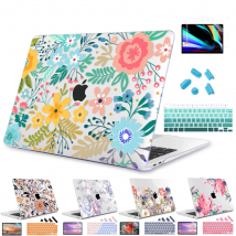 Floral Laptop Case for MacBook M4 2025 A3240 A3241 Pro 14 16 Air15 13 A3113 A3114 M3 A2681 M2 A2941 2023 Pro13 A2338 A2337 M1