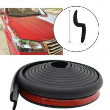 2m Universal Car Z-Type Seal Strip Weatherstrip Sticker Trim Noise Insulation Pillar Dashboard Elastic Protection Waterproof