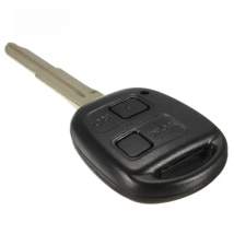 2 Buttons Car Key Replacement Remote Key Cover Shell For Toyota Corolla Camry Prado Land Cruiser With Key Button Pad Switch