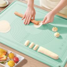 Household Silicone Kneading Mat Food-grade Thickened Rolling Chopping Board Baking Panel Non-stick Mat Baking Tools