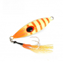 FSTK Cast Metal Jig Slow Pitch Jig 20 30 40 60 80G Shore Casting Jigging Spoon Saltwater Fishing Lure Slow Bee Artificial Baits