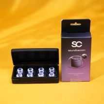 Rose Technics Soundcocoon/SC Flüssigsilikon-Ohrhörer-Ohrstöpsel für Düse 4 mm–6 mm, verbesserter Bass, klare Höhen-Ohrstöpsel für IEMs