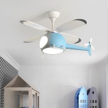 Modern ceiling fan lights, children's bedroom dining room ceiling fan lights, ceiling lights with led lights indoor lighting