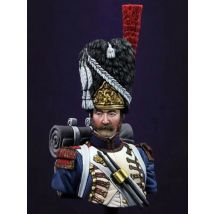 New Unassembled 1/20 French Drummer Mini Bust   Resin Kit DIY Toys Unpainted resin model