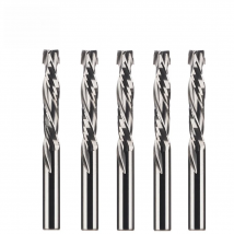 5pc/lot Milling Cutter Woodwork UP DOWN Cut 2 Flutes Spiral Carbide Milling Tool CNC Router Bit Compression Wood End Mill Cutter