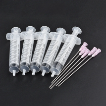 10PCS Add the ink tool 10ML syringe injector for refilling ink CISS ink cartridges with 10cm long needle