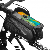 ThinkRider Bike Bag 2L Frame Front Tube Cycling Bag Bicycle Waterproof Phone Case Holder 7 Inches Touchscreen Bag Accessories